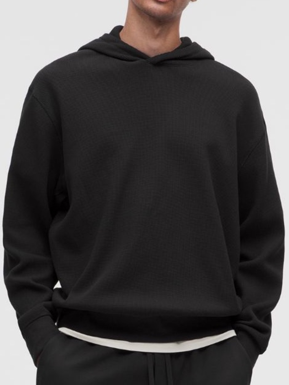 lululemon athletica Men's Black Pullover Hoodie